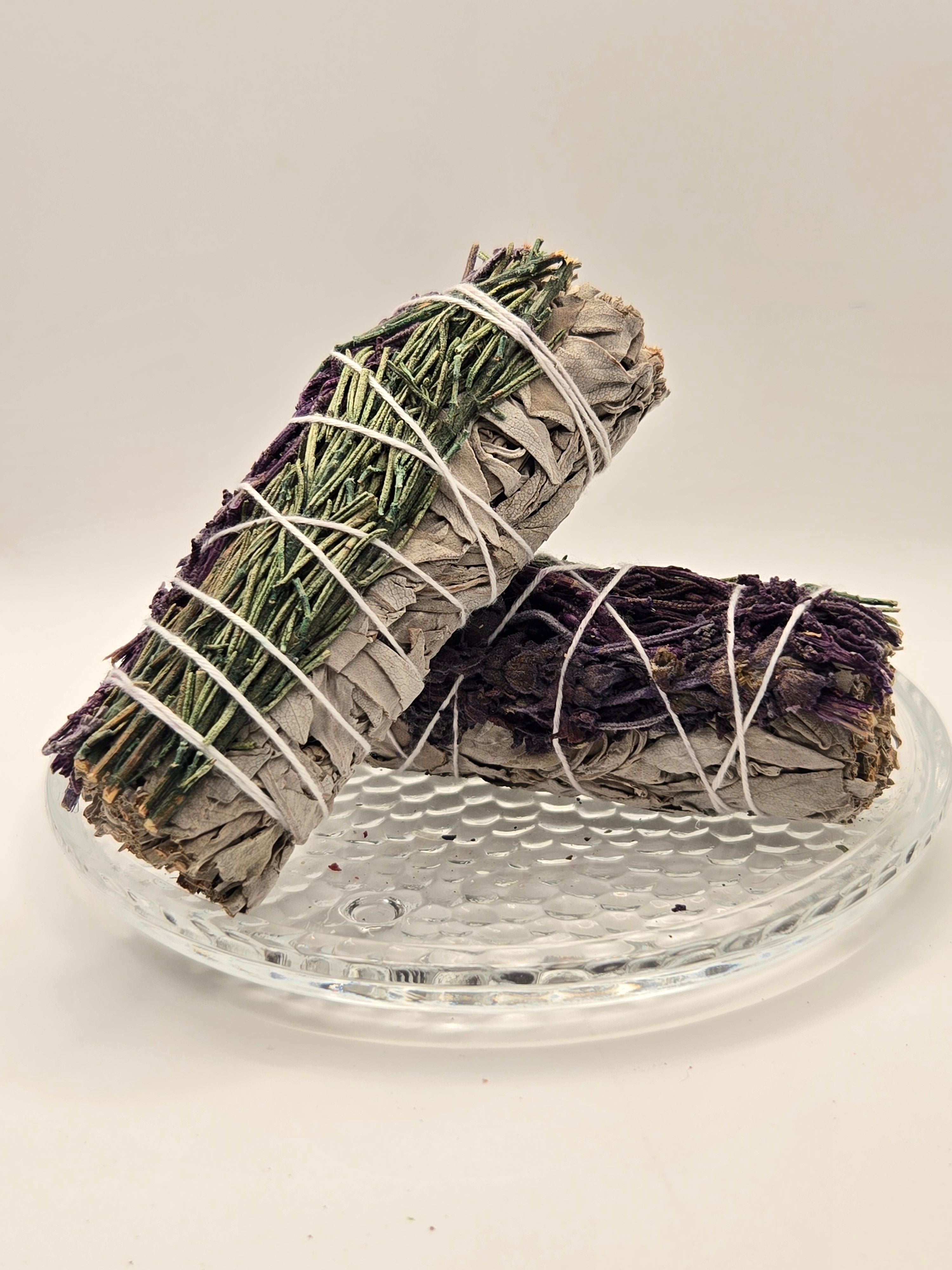 White Sage, Rosemary and Lavender Smudge Stick